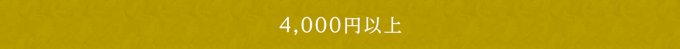 4000円以上