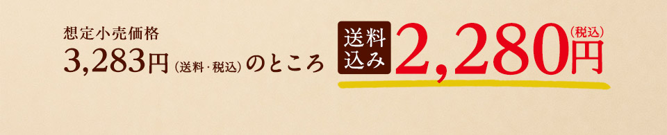 2,280円(税込・送料込)