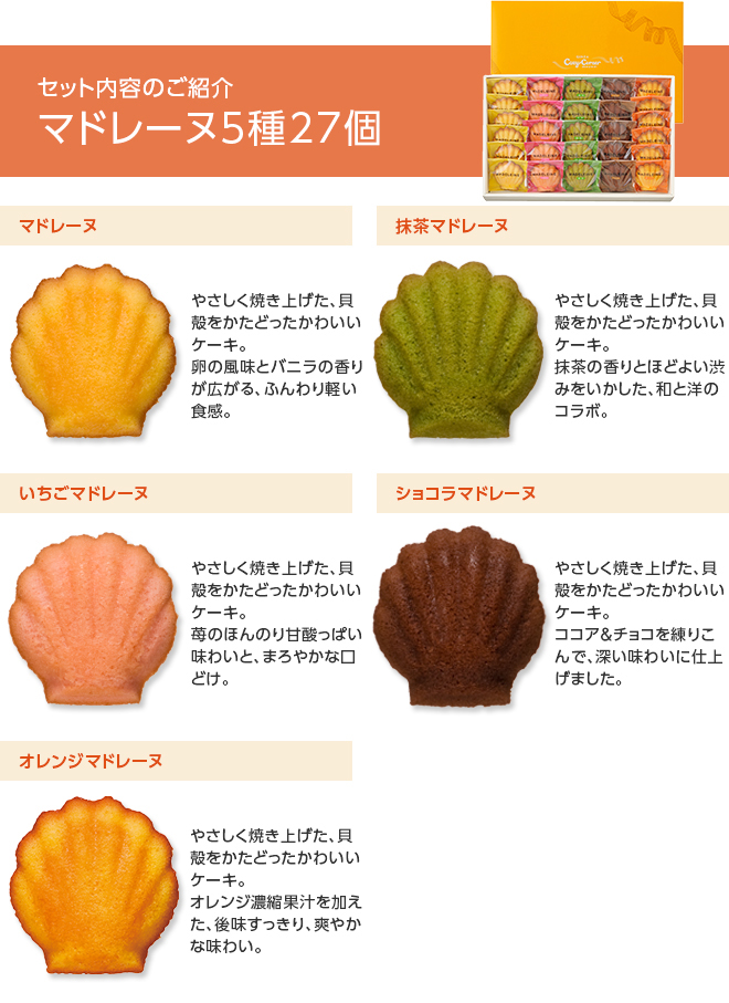 マドレーヌミックス