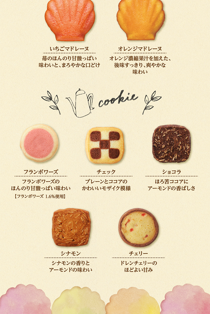 マドレーヌ&クッキー