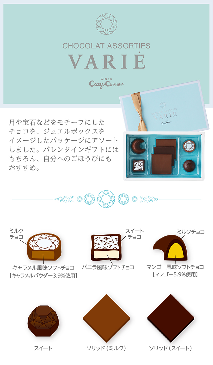 ショコラアソルティバリエ(7個入)