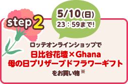 step 2 beICVbvœJԒd~Ghana̓vU[uht[Mtg 5/10()23:59܂ŁI