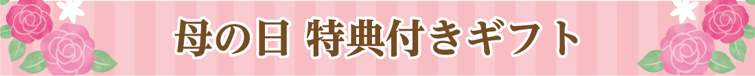 母の日 特別付きギフト