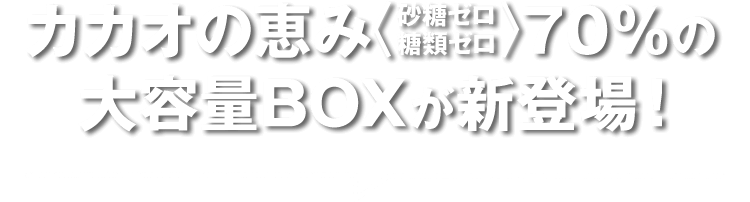 カカオの恵み大容量BOX: |LOTTE GROUP公式オンラインモール