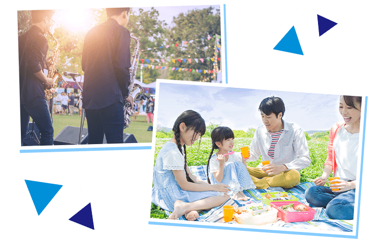 レジャー施設、キャンプ場、公園、球場など、手が汚れにくいので「ながら飲み」にも最適！