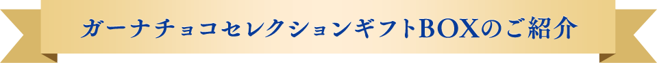 ガーナチョコセレクションギフトBOXのご紹介