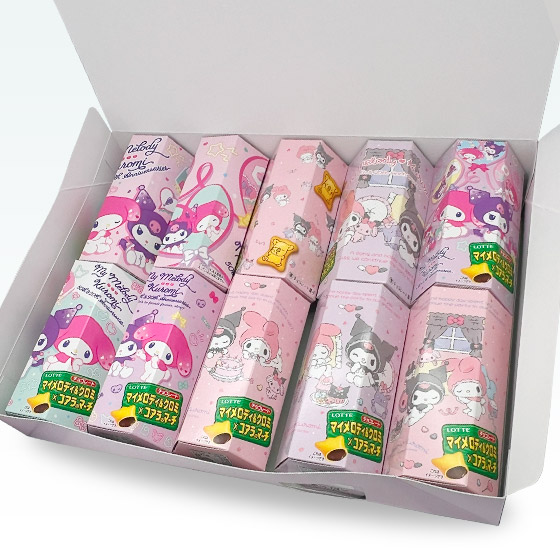☆マイメロコラボ☆　コアラのマーチ　 2箱セット マイメロディ & クロミ × コアラのマーチ 限定コラボBOX 予約受付中!