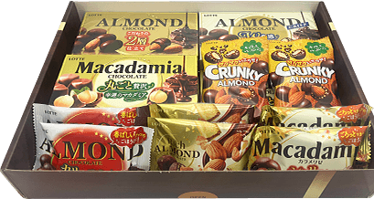 ナッツチョコセレクションギフトBOX第21弾: |LOTTE GROUP公式