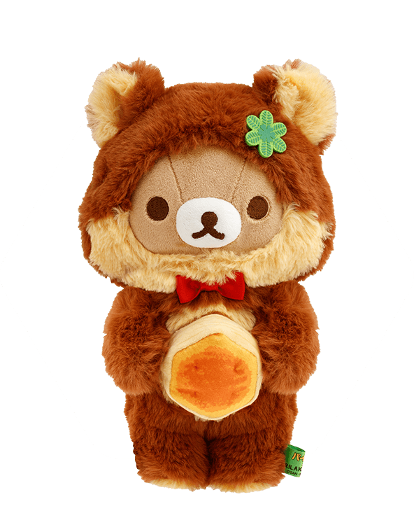 リラックマ パイの実コラボ　ぬいぐるみ 3体セット リラックマとロッテ「パイの実」がコラボレーション！ 特別な