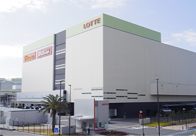 ロッテ浦和工場外観