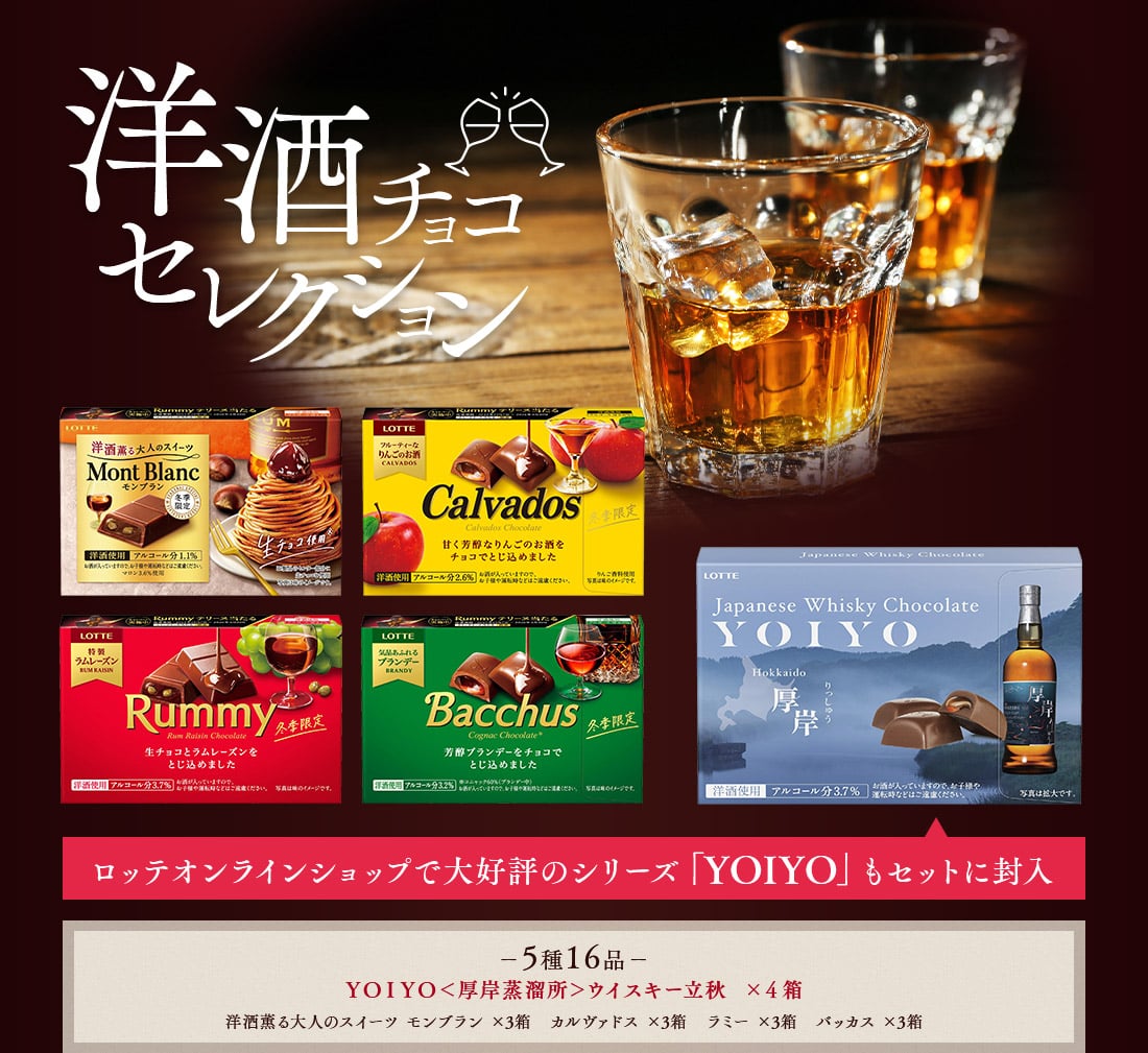 洋酒チョコセレクション