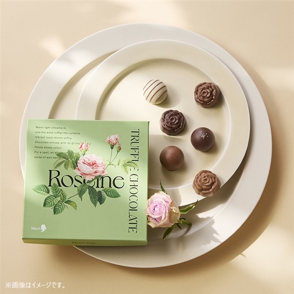Roseine ローズトリュフアソート 6個入【メリーチョコレート】 Roseine ローズトリュフアソート 6個入