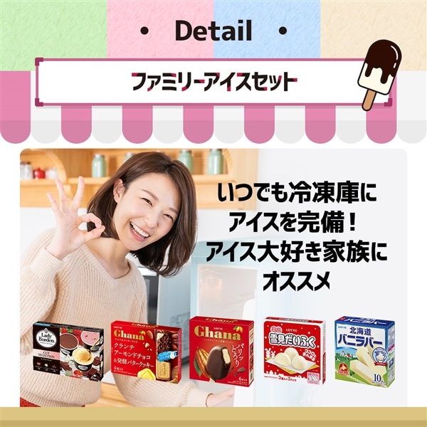 【送料・クール手数料込み】ファミリーアイスセット ファミリーアイスセット