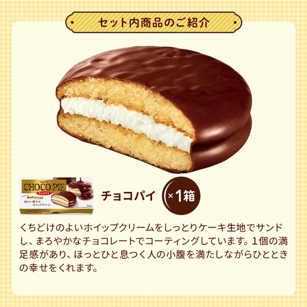 【送料込】Theチョコパイカスタードセット