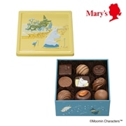 ムーミンとスナフキンの川辺のひととき (ナッツ＆コーヒーチョコレート) 9個入