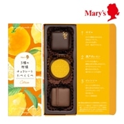 「イッセキ、サンチョコ」  カンキツ、サンチョコ 3個入