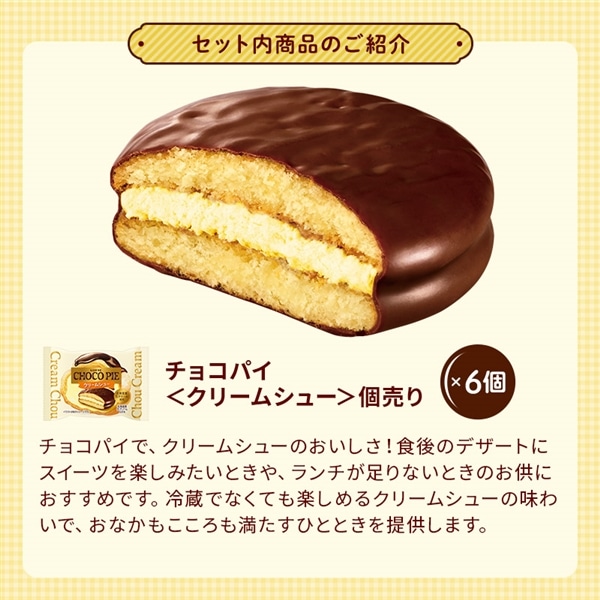 【送料込】Theチョコパイカスタードセット