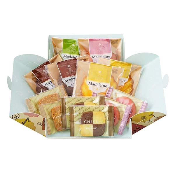 焼菓子&ミニランドセル(ピンク・うさぎ)【銀座コージーコーナー】 焼菓子&ミニランドセル(ピンク・うさぎ)