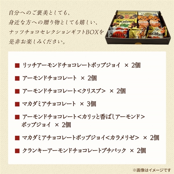 【送料込】ナッツチョコセレクションギフトBOX第22弾