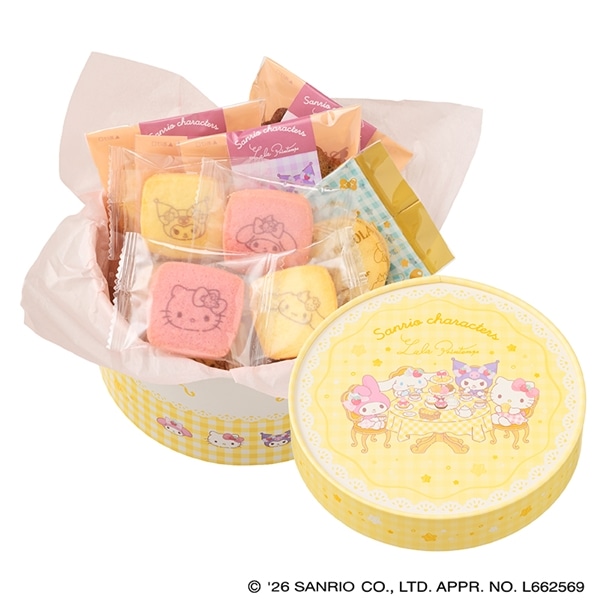 <サンリオキャラクターズ>ティータイムBOX(13個入)【銀座コージーコーナー】 <サンリオキャラクターズ>ティータイムBOX(13個入)