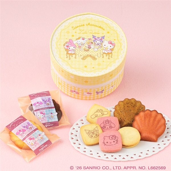 <サンリオキャラクターズ>ティータイムBOX(13個入)【銀座コージーコーナー】 <サンリオキャラクターズ>ティータイムBOX(13個入)