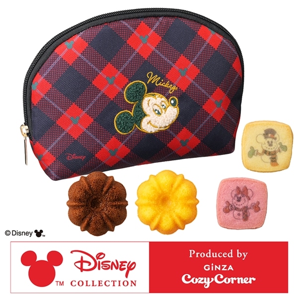 <ディズニー>もこもこポーチ(8個入) 【銀座コージーコーナー】 <ディズニー>もこもこポーチ(8個入)