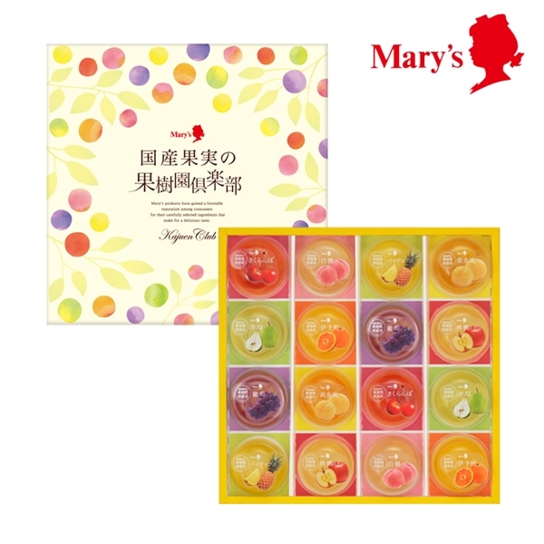 国産果実の果樹園倶楽部 16個入【メリーチョコレート】