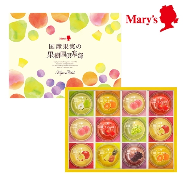 国産果実の果樹園倶楽部 12個入【メリーチョコレート】
