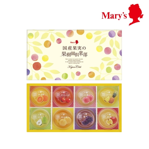 国産果実の果樹園倶楽部 8個入【メリーチョコレート】