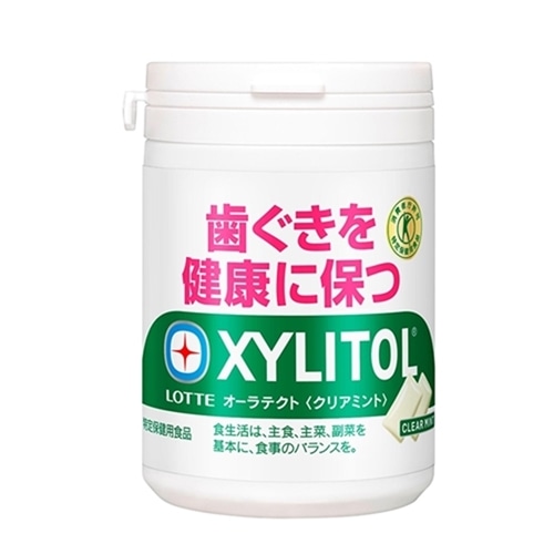 【構成品】キシリトール　オーラテクトガム＜クリアミント＞スリムボトル　1個