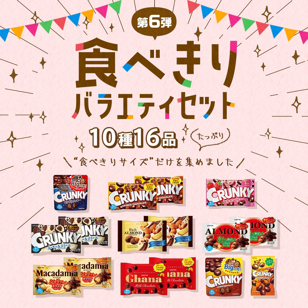 【送料込】食べきりバラエティセット第6弾