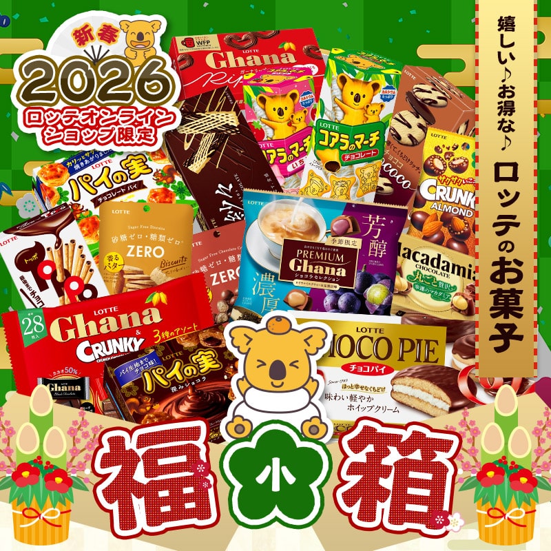 【送料込】2026年ロッテお菓子福箱（小）