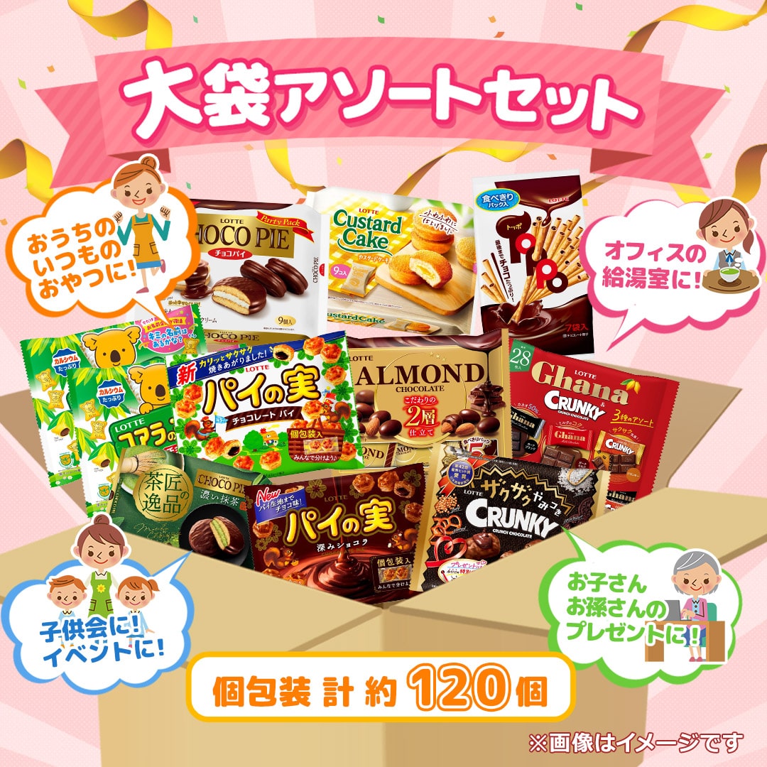 【送料込】大袋アソートセット