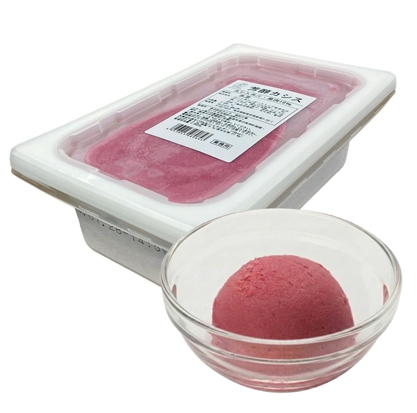 フルーツソルベ　芳醇カシス（2L大容量アイス）