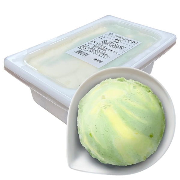 バラエティ　パチパチメロンソーダフロート（2L大容量アイス）