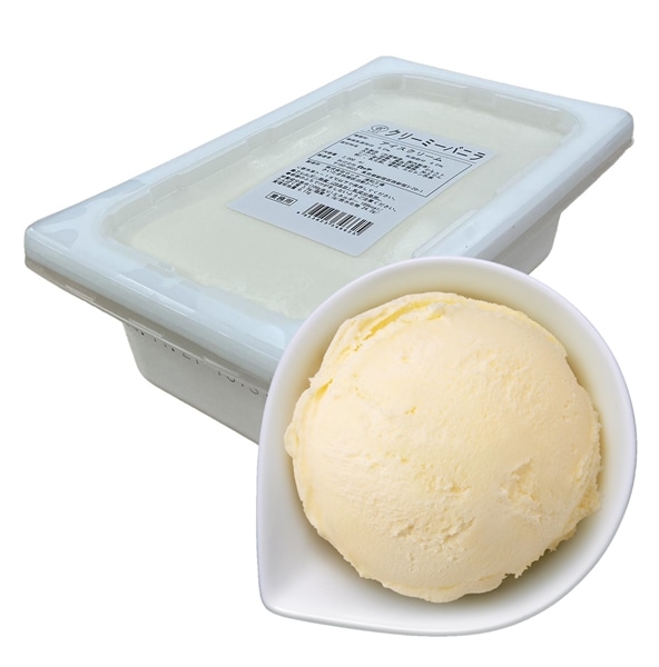 ベーシック　クリーミーバニラ（2L大容量アイス）