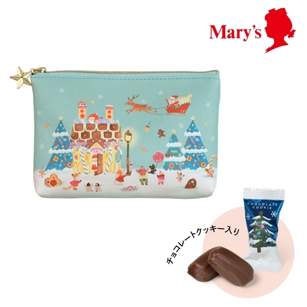 クリスマスポーチ 7個入【メリーチョコレート】