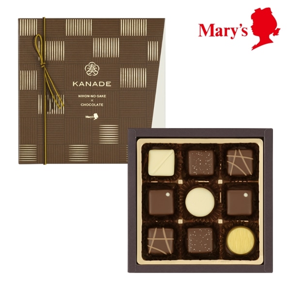 奏-KANADE- 日本の酒コレクション 9個入【メリーチョコレート】