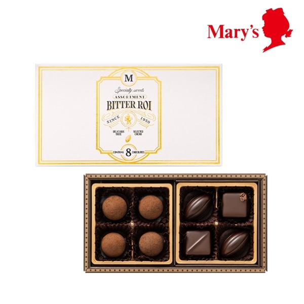 BITTER ROI ビターアソート 8個入【メリーチョコレート】
