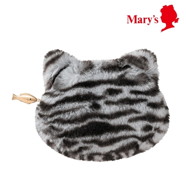 ねこみゃみれ もふにゃふポーチ(サバトラ) 5個入【メリーチョコレート】