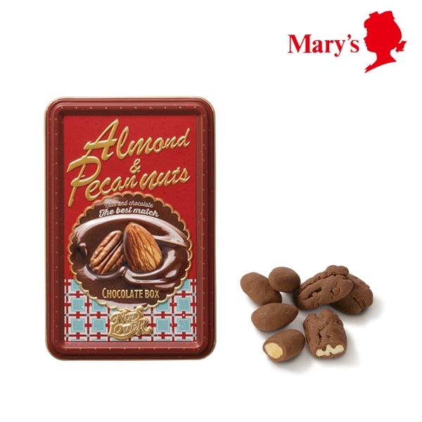 ナッツラバー ペカンナッツ&アーモンドミックス 92g入【メリーチョコレート】