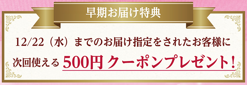 クリスマスグラサージュルージュ(5号)
