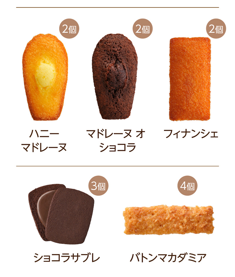 ギフトアソート(34個入)【銀座コージーコーナー】