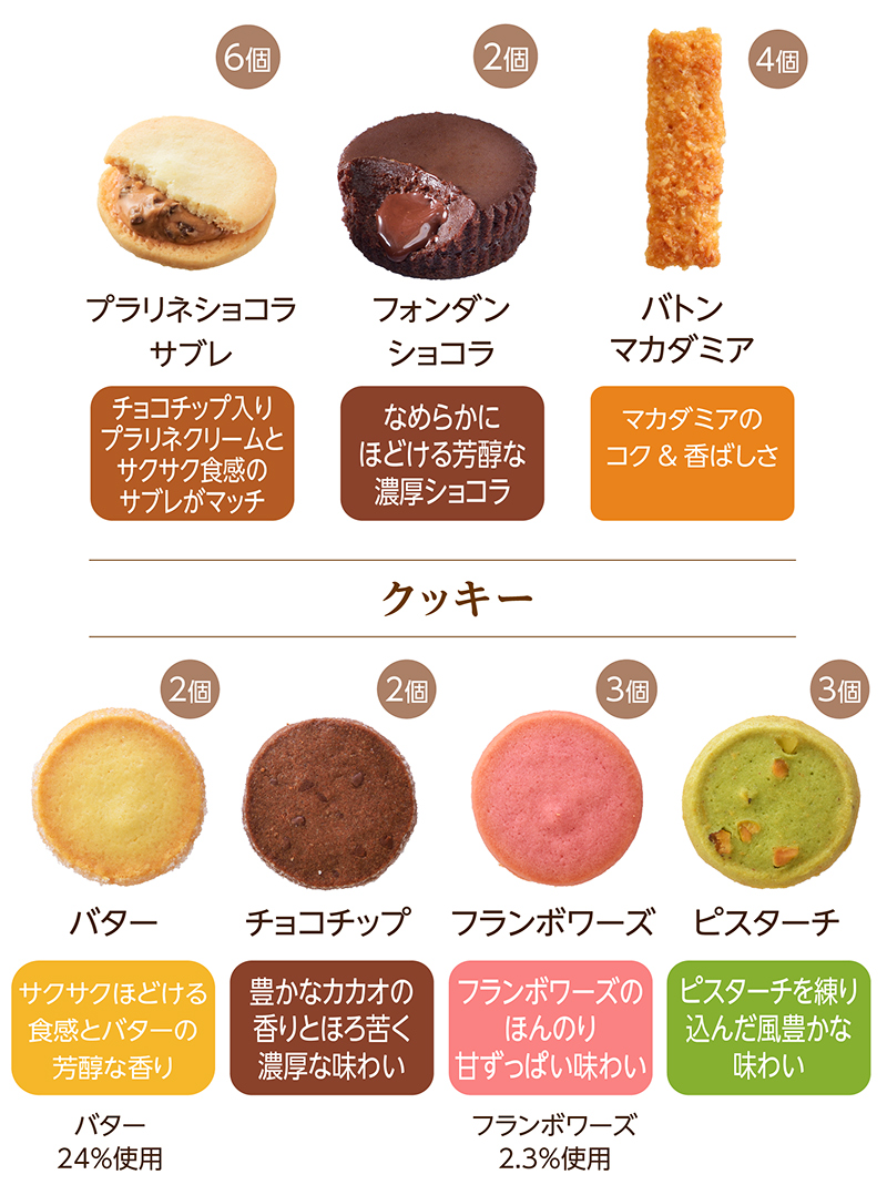 ギフトアソート(45個入)【銀座コージーコーナー】
