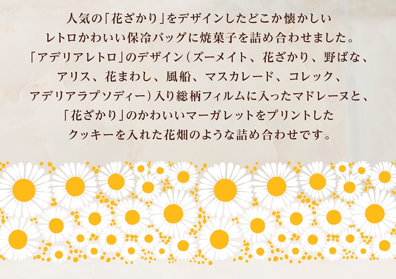 ＜アデリアレトロ＞お菓子バッグ（12個入）【銀座コージーコーナー】