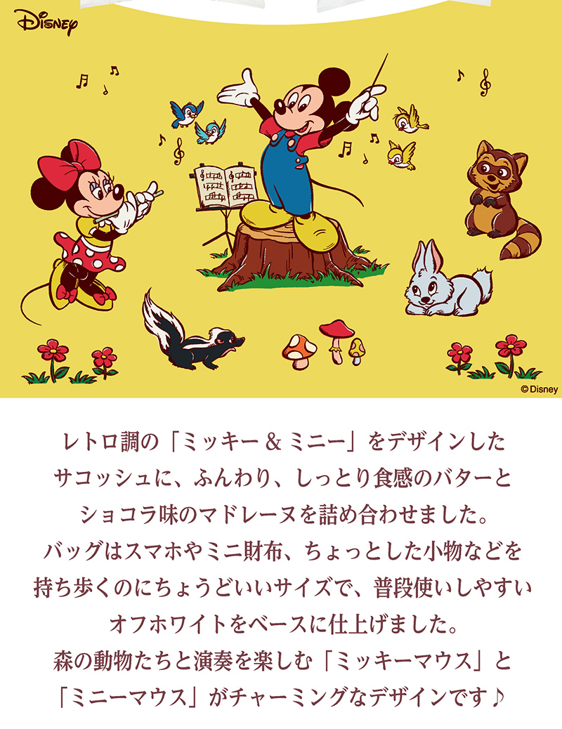 <ディズニー>ハピネスサコッシュ(4個入)【銀座コージーコーナー】
