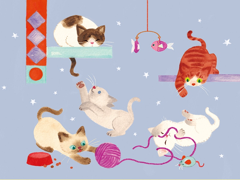 小ねこポーチ(10個入)【銀座コージーコーナー】