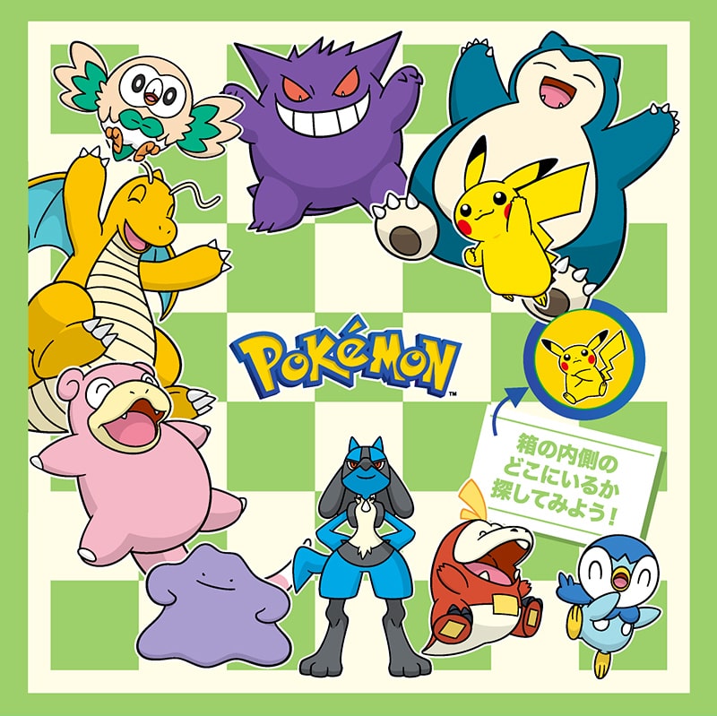 ＜ポケモン＞パーティーBOX（12個入）【銀座コージーコーナー】