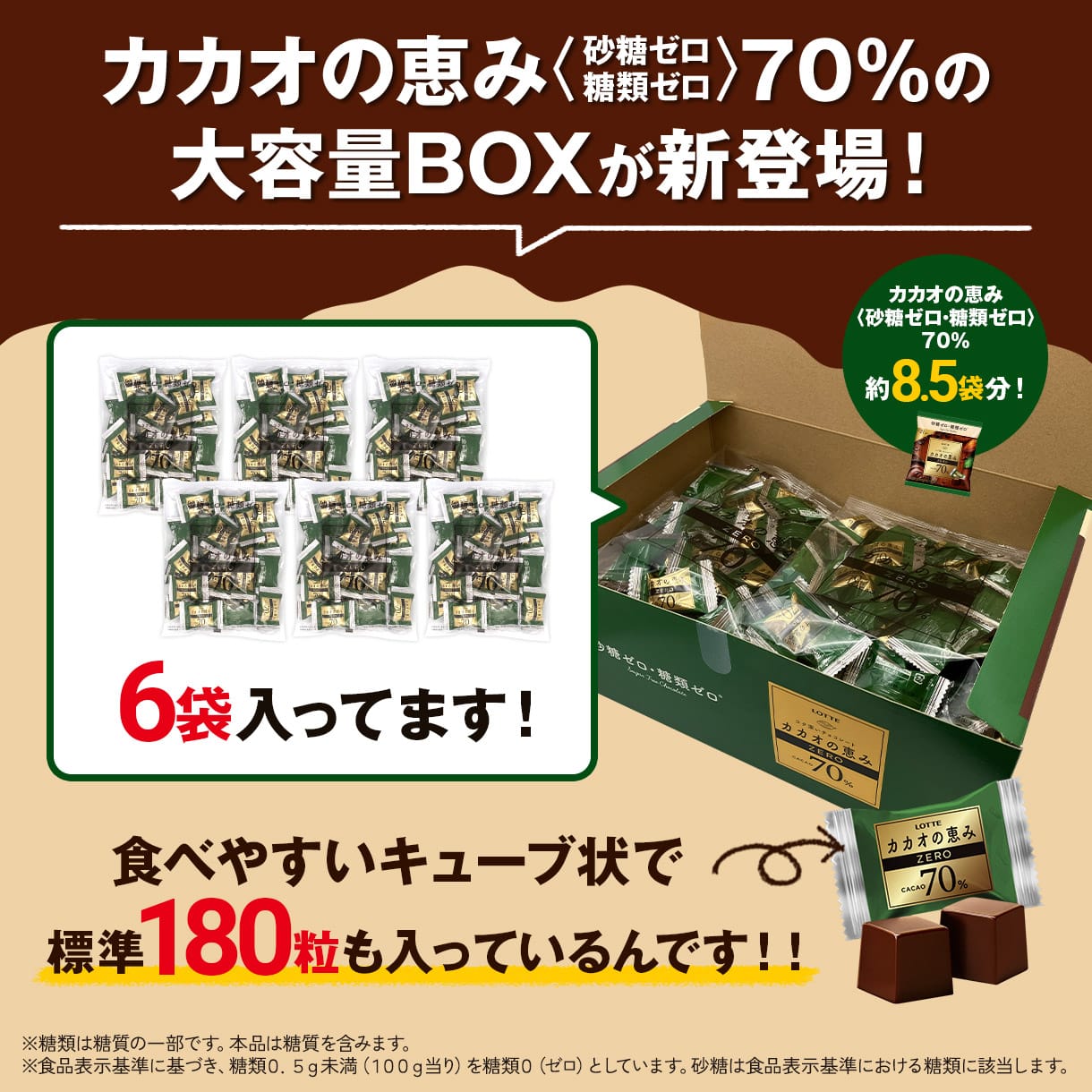 カカオ大容量BOX